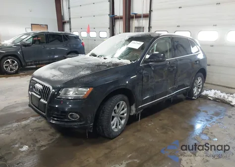 2014 Audi Q5 2.0T Premium из США, поврежденный, VIN WA1CFBFP9EA108379
